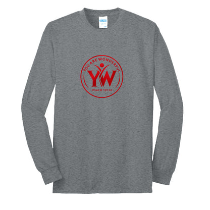 Athletic Heather - PC55LS - FRONT