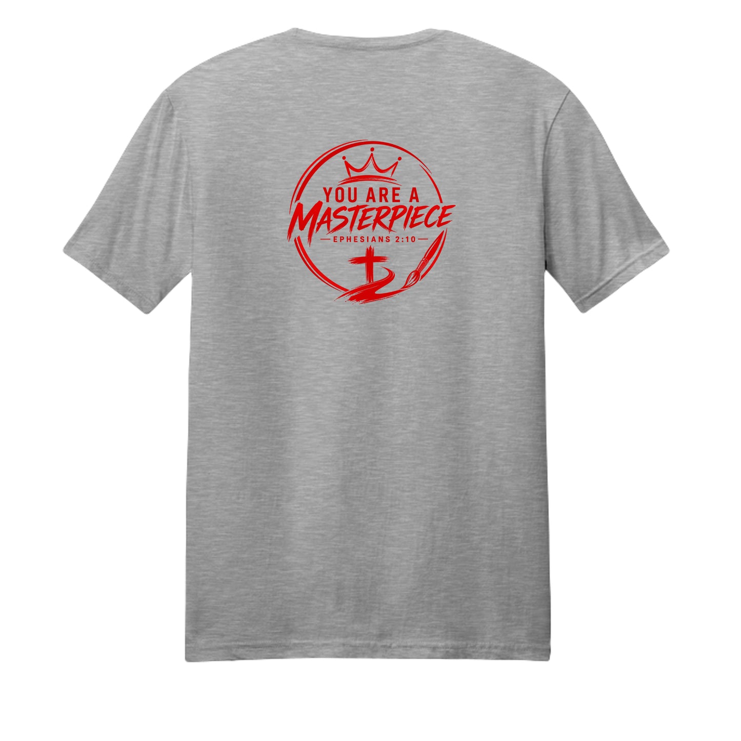 Light Heather Grey - DM108 - BACK
