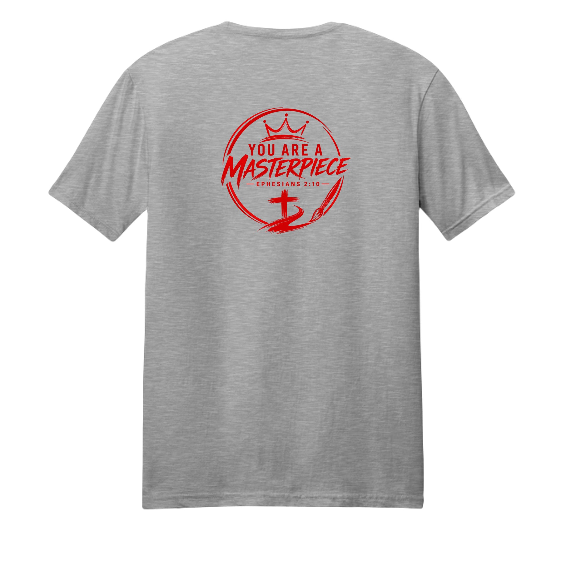 Light Heather Grey - DM108 - BACK