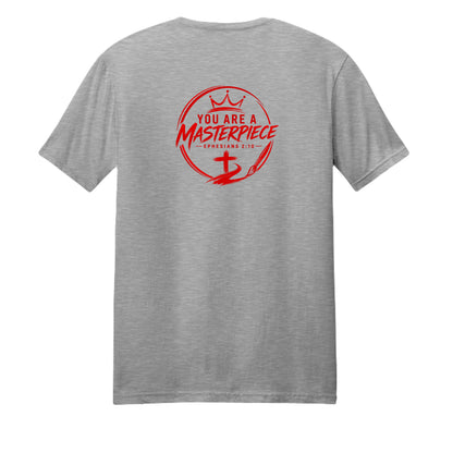 Light Heather Grey - DM108 - BACK