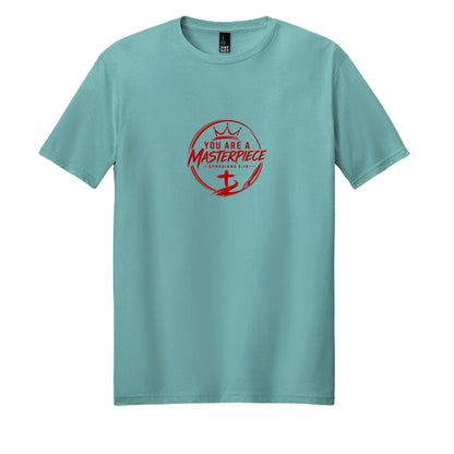 Heathered Eucalyptus Blue - DM108 - FRONT